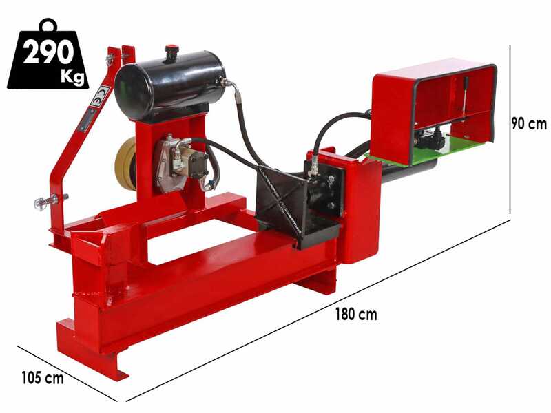 Fendeuse de bois &agrave; tracteur 16T - Horizontale