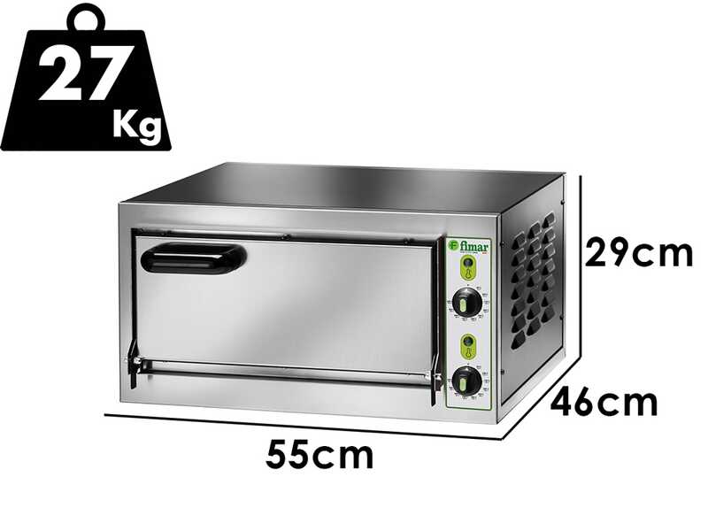 FIMAR MICRO1C - Four &eacute;lectrique &agrave; pizza - 2200 W