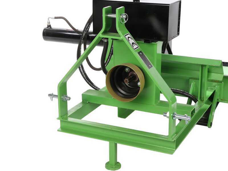 Seven Italy 25T - Fendeuse &agrave; bois pour tracteur - Horizontale - Plateforme de chargement hydraulique