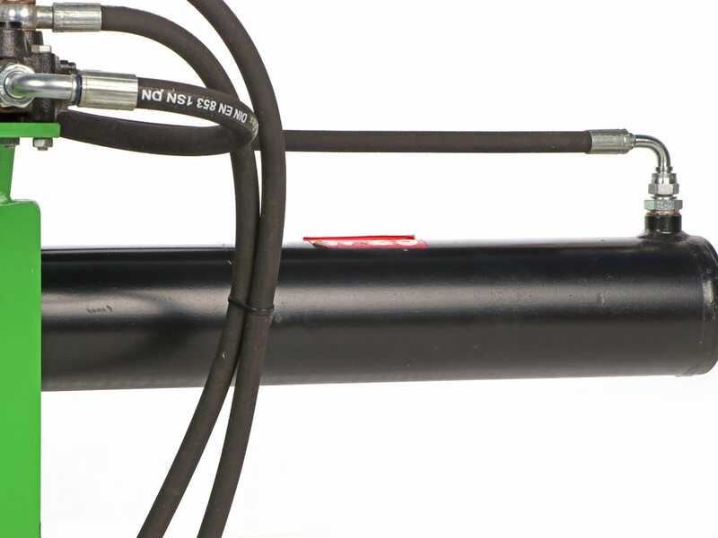 Seven Italy 25T - Fendeuse &agrave; bois pour tracteur - Horizontale - Plateforme de chargement hydraulique