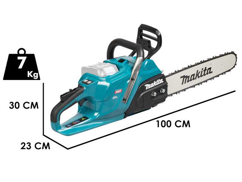 Makita XGT UC030GZ - Tron&ccedil;onneuse &eacute;lectrique &agrave; batterie - Guide de 50 cm - 5 Ah 40 V