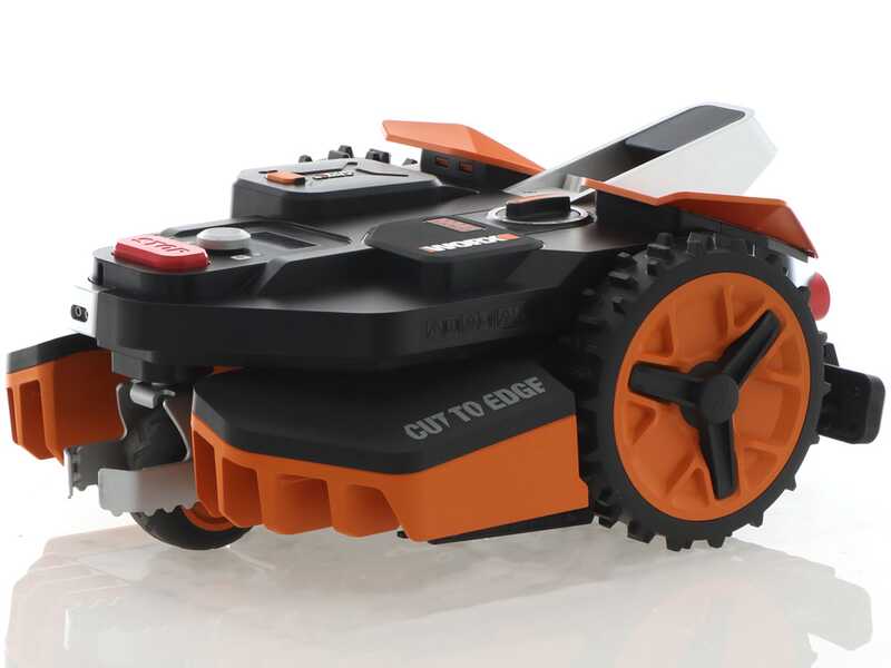 Worx Landroid Vision M600 WR206E - Robot Tondeuse - Sans installation - &Eacute;clairages nocturnes FiatLux inclus