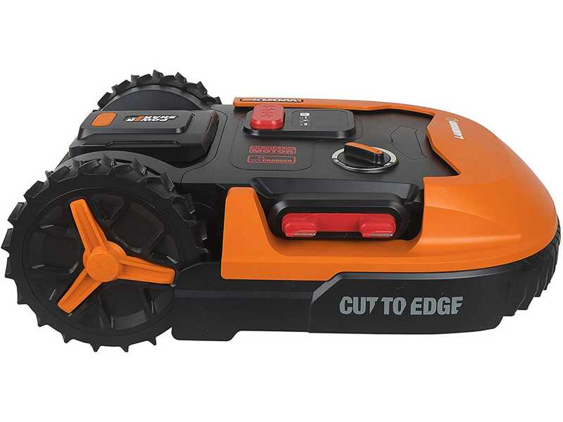 Worx Landroid WR147E.1 - Robot tondeuse - Avec p&eacute;rim&egrave;tre - Batterie 20V et 4 Ah - L1000 - Abri offert!