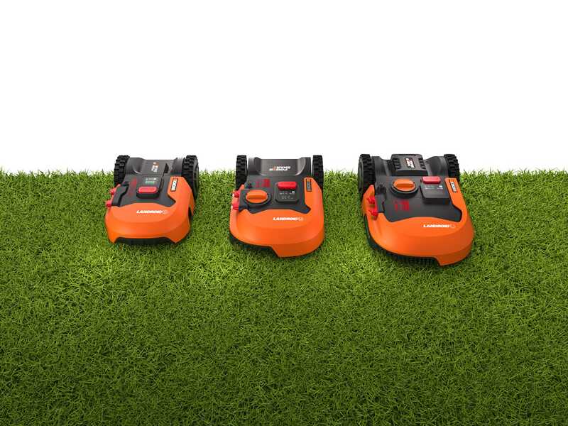Worx Landroid L WR155E - Robot tondeuse - Avec p&eacute;rim&egrave;tre - Batterie au lithium - L2000 - Capteurs d'obstacles offert!