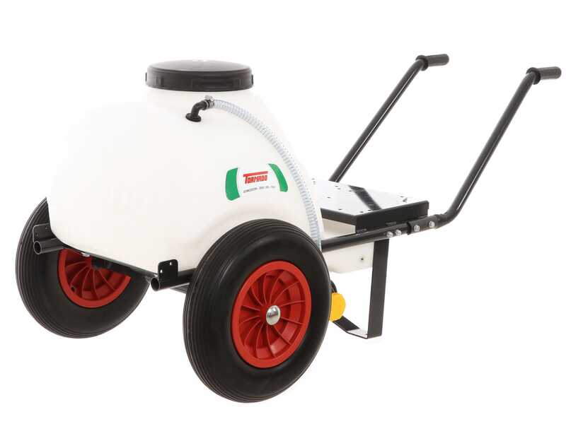 Kit motopompe &eacute;lectrique de pulv&eacute;risation avec cuve de 120 litres - Comet MTP P40/20 EL MNF - Pour produit chimique et acides