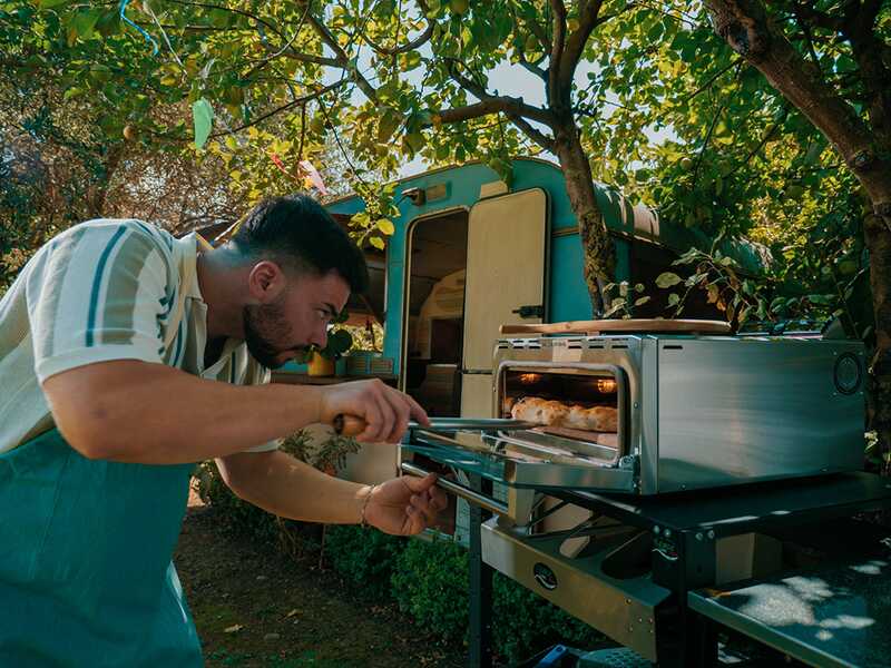 Macte Ovens Voyager TWIN ADVANCED Noir - Four &agrave; pizza &eacute;lectrique - 2975 W