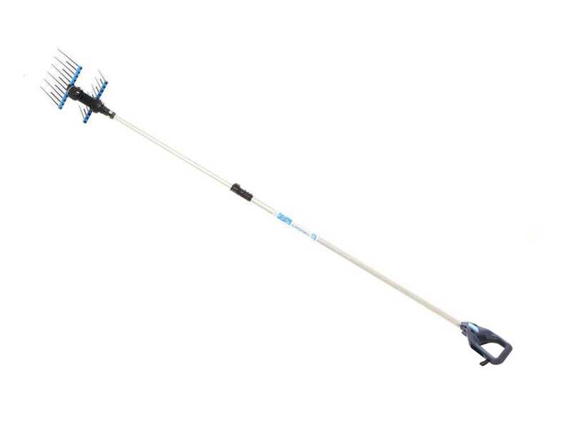 Campagnola Alice STAR 58 PLUS - Perche aluminium - 245 - 330 cm - Peigne vibreur &Eacute;lectrique - Batterie &agrave; dos incluse