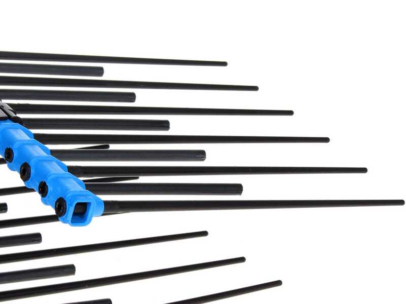 Campagnola Alice STAR 58 PLUS - Perche aluminium - 245 - 330 cm - Peigne vibreur &Eacute;lectrique - Batterie &agrave; dos incluse