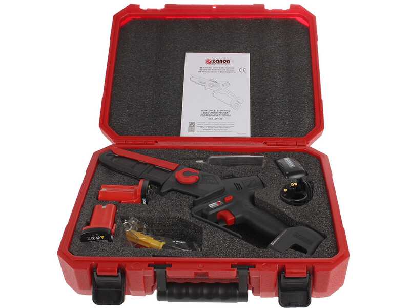 Zanon ZP 120 - &Eacute;lagueuse &eacute;lectrique &agrave; batterie - 2x 16,8V 2,5Ah