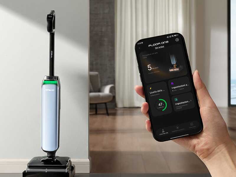 Tineco Floor One S9 Artist Premium - Autolaveuse avec batterie intelligente - 3 en 1 : lave, s&egrave;che et aspire