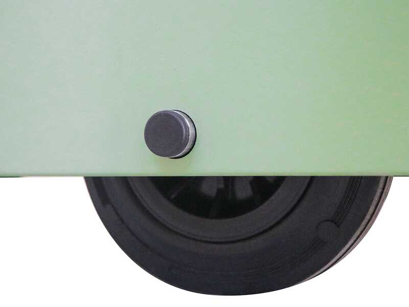 Clementi Smart - Four &agrave; bois pour pizza d'ext&eacute;rieur - 80 x 45 cm - Vert