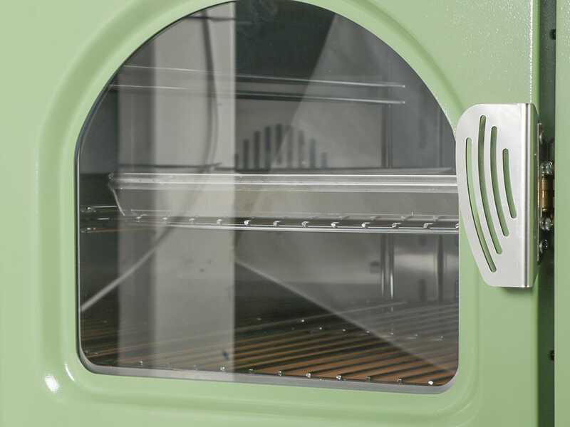 Clementi Smart - Four &agrave; bois pour pizza d'ext&eacute;rieur - 80 x 45 cm - Vert