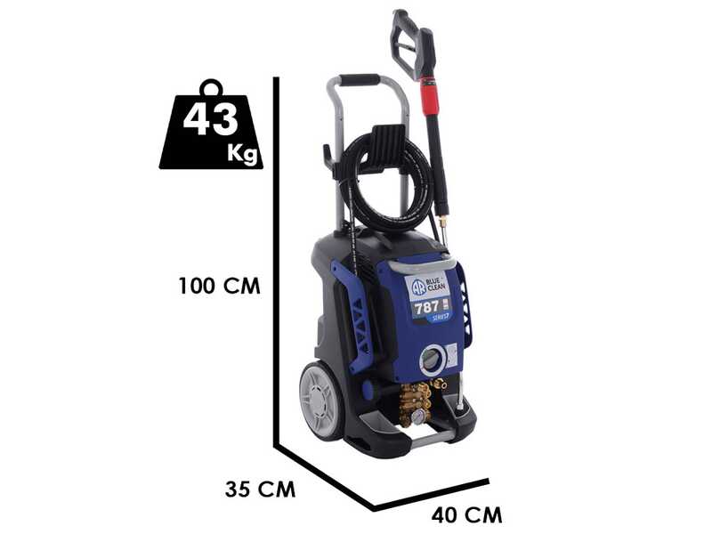 Annovi Reverberi 787 Dual PRO - Nettoyeur haute pression &agrave; eau froide - 200 bars - 840 l/h