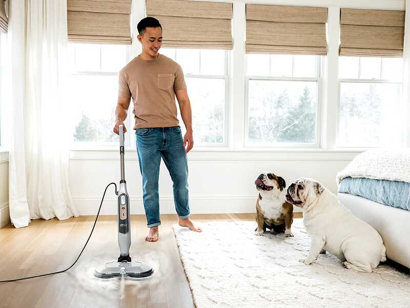 Shark Steam &amp; Scrub avec Steam Blaster S8201EU - Balai vapeur &eacute;lectrique - 1120 W