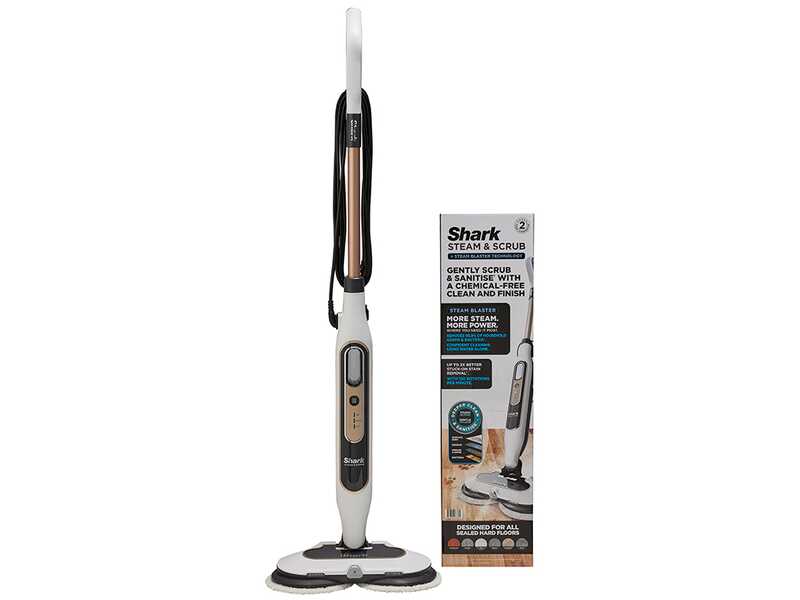 Shark Steam &amp; Scrub avec Steam Blaster S8201EU - Balai vapeur &eacute;lectrique - 1120 W