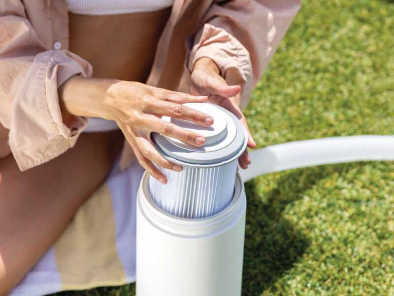 &Eacute;purateur &agrave; cartouche Krystal Clear Intex 26602 - D&eacute;bit d'eau 1250 l/h