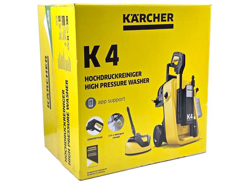 Karcher K4 Comfort Premium Home - Nettoyeur haute pression &agrave; eau froide - 130 bars - 420 L/h