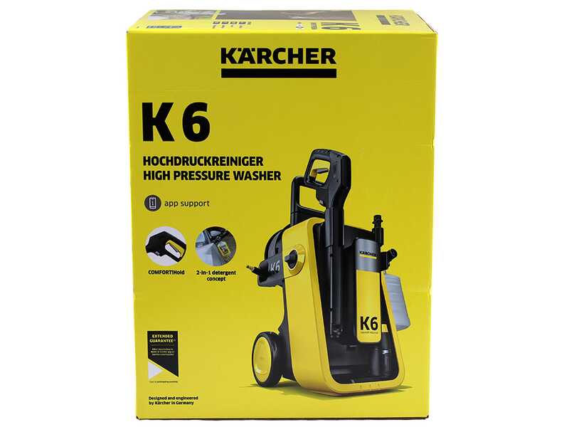 Karcher K6 Comfort Premium - Nettoyeur haute pression &agrave; eau froide - 160 bars - 510 L/h