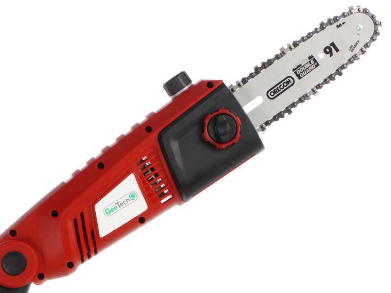 GeoTech PT 750 - &Eacute;lagueuse &eacute;lectrique sur perche t&eacute;lescopique - Lame de 25 cm