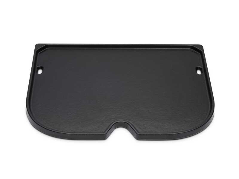 Plancha en fonte &eacute;maill&eacute;e pour barbecue Weber Lumin