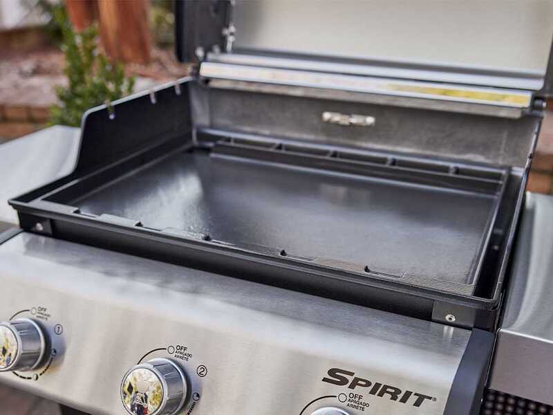 Plancha int&eacute;grale pour barbecue Weber Spirit et Searwood