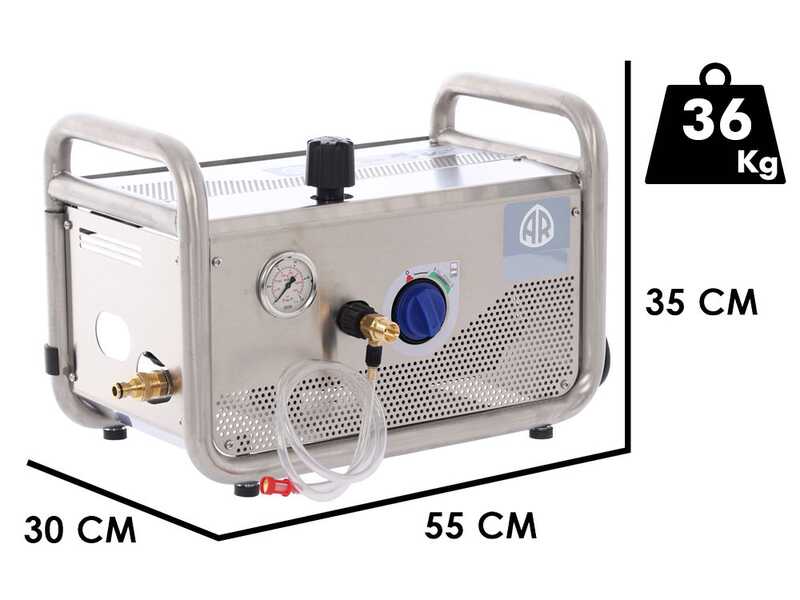 Annovi Reverberi 1220 HW - Nettoyeur haute pression &agrave; eau froide - 200 bars - 840 L/h - Triphas&eacute;