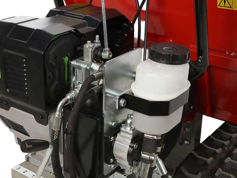 Benassi M503E DH - Brouette motoris&eacute;e &agrave; batterie avec moteur EGO - 2x 56V 12Ah - Basculement hydraulique