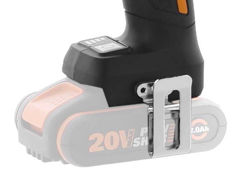 Worx Nitro WX099.9 - Souffleur de poussi&egrave;re &agrave; batterie sans fil - 20 V - SANS BATTERIE NI CHARGEUR