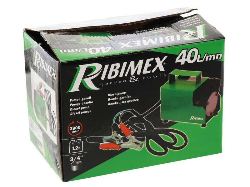Ribimex PRPG12V - Pompe de transfert pour gasoil - 12 V