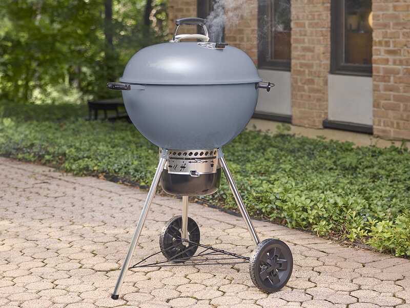 Weber Master-Touch GBS C-5755 Slate Blue 57 cm - Barbecue &agrave; charbon