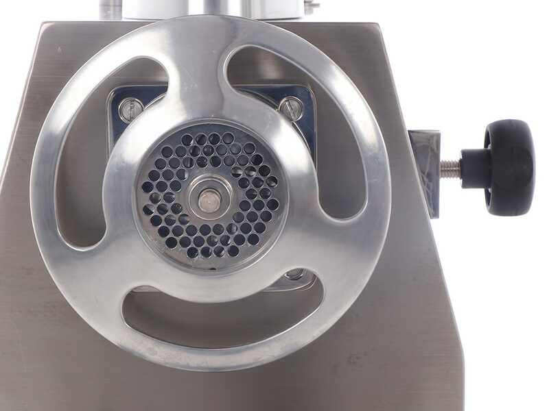 Fimar 22RS - Hachoir &agrave; viande &eacute;lectrique - 400 V - 1,5 CV - Groupe de hachage en aluminium - Avec inverseur de marche