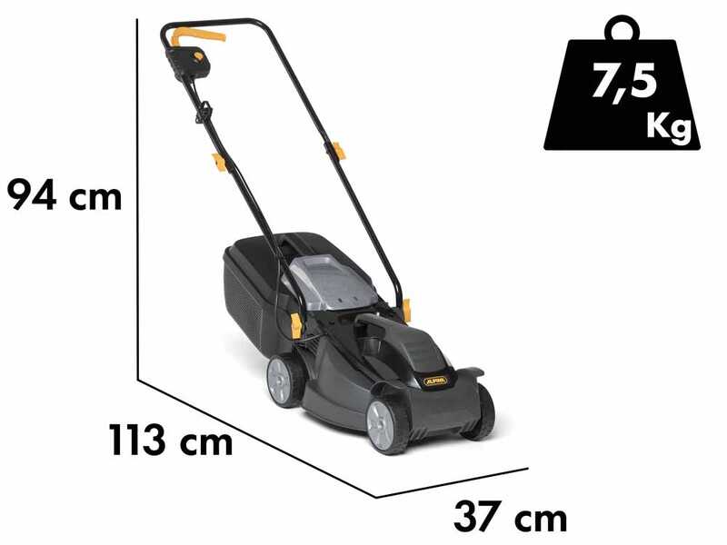 Alpina BL 320 E - Tondeuse &agrave; gazon &eacute;lectrique - 1000 W - Coupe 32&nbsp;cm