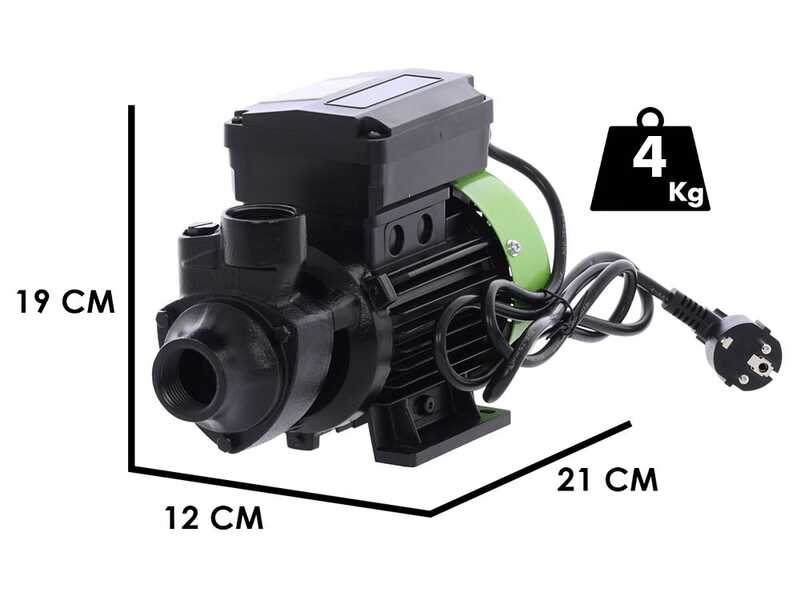 Ribimex PRKG115A - Pompe de transfert pour gasoil + kit distributeur