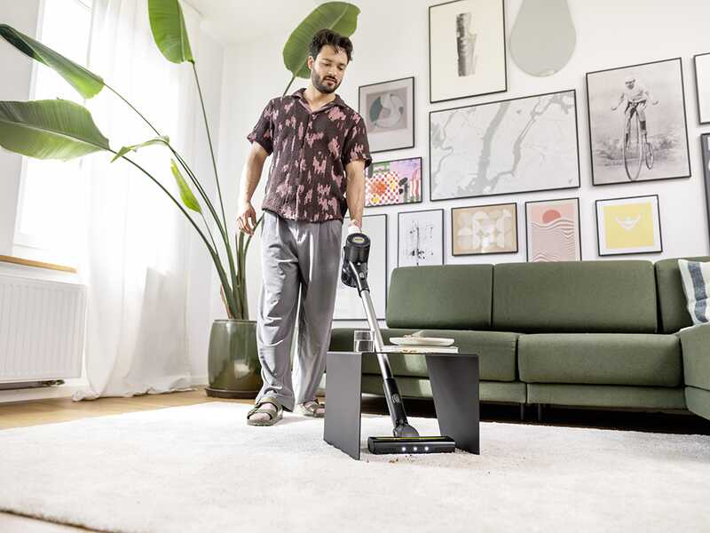Karcher VCS 3 Nano Complete - Aspirateur balai &eacute;lectrique &agrave; batterie - 21,6 V - 2,5 Ah