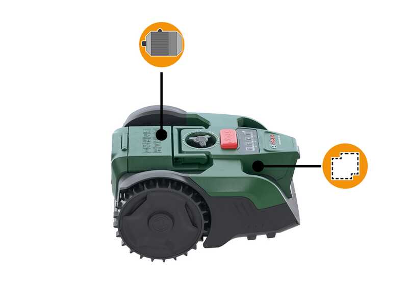 Bosch VISIMOW18V-100 - Robot tondeuse - Sans installation