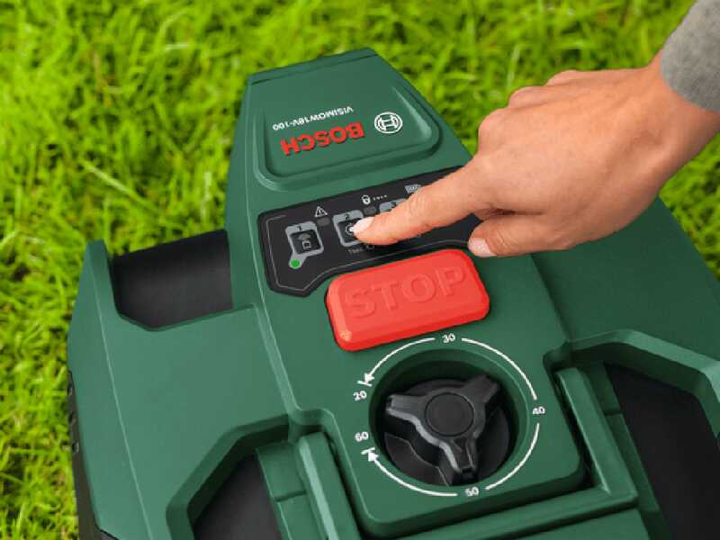 Bosch VISIMOW18V-100 - Robot tondeuse - Sans installation