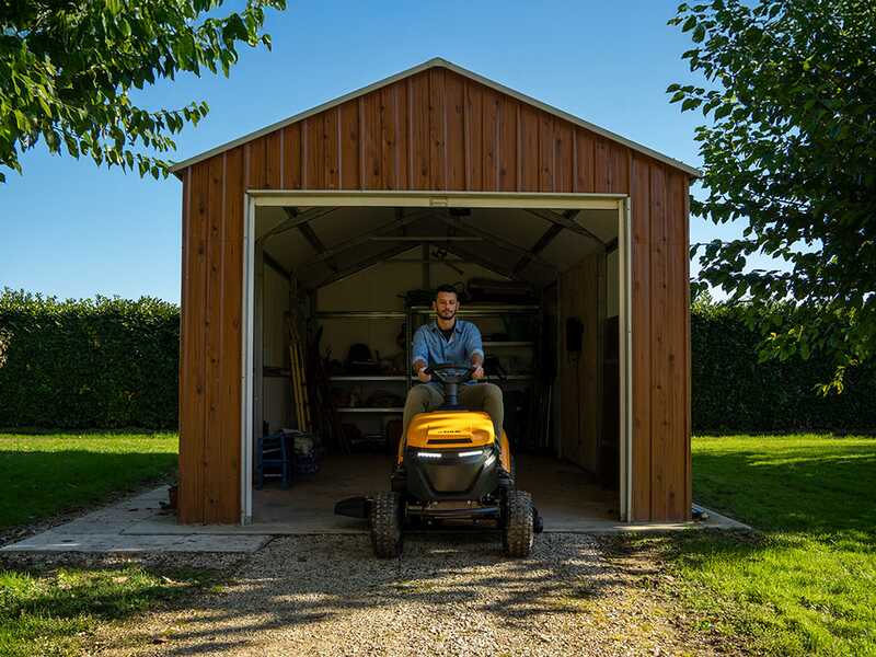 Stiga Tornado 5108e - Kit Tondeuse autoport&eacute;e + 1 module batterie ePower Pro 56V/40Ah - &Eacute;jection lat&eacute;rale et mulching