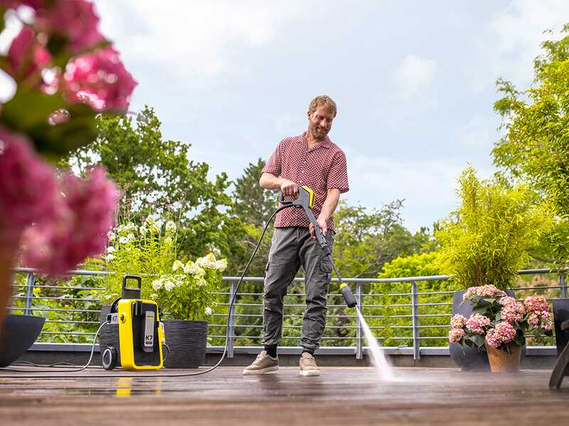 Karcher K7 Comfort Premium Connect Home - Nettoyeur haute pression &agrave; eau froide - 180 bar - 600 L/h
