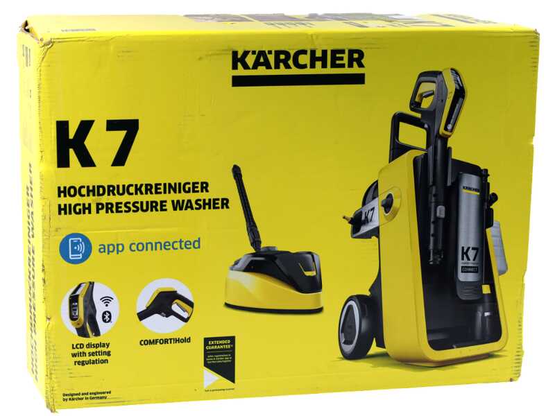 Karcher K7 Comfort Premium Connect Home - Nettoyeur haute pression &agrave; eau froide - 180 bar - 600 L/h