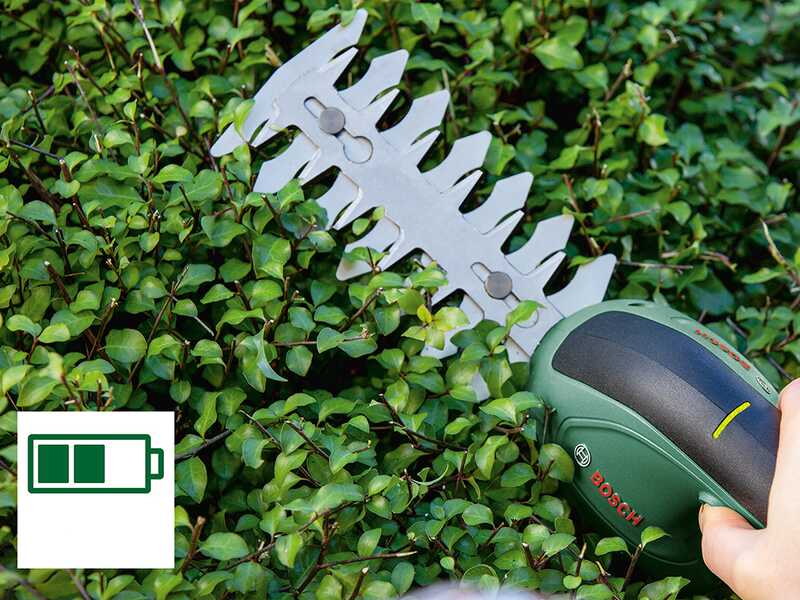 Bosch EasyShear - Cisaille &agrave; gazon avec batterie int&eacute;gr&eacute;e - 3,6 V 1,5 Ah
