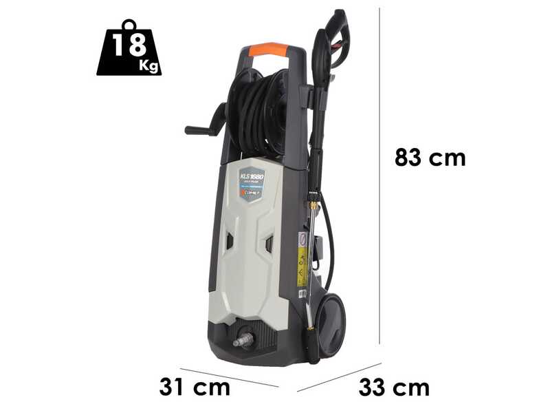 Comet KLS 1680 Gold Plus - Nettoyeur haute pression semi-professionnel - 160 bars - 498 lt/h