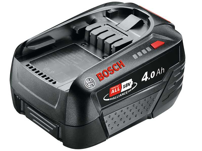 Bosch Rotak18V-34 - Tondeuse &agrave; gazon &agrave; batterie - 18 V/4 Ah - Largeur de coupe 34 cm