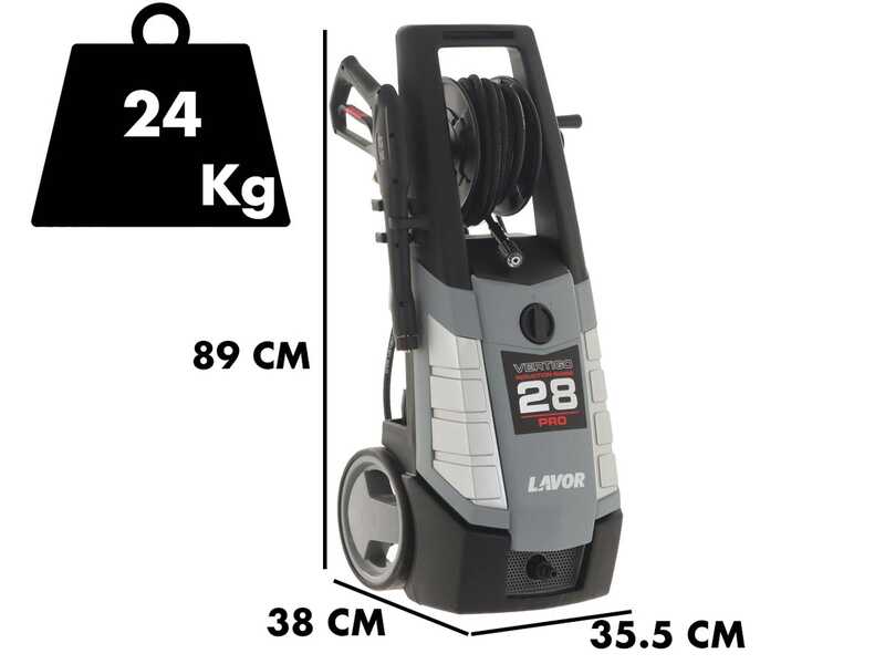 Nettoyeur haute pression &agrave; eau froide Lavor Vertigo 28 Pro 180 bars
