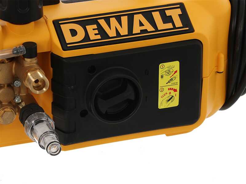 Nettoyeur haute pression &agrave; eau froide DeWalt  DXPW 001CE de 160 bars/500L/H max