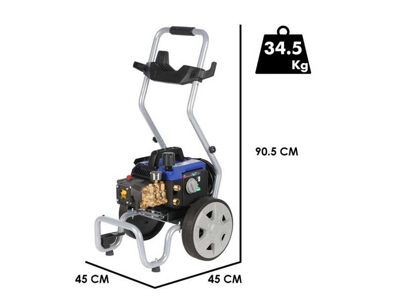 Annovi &amp; Reverberi AR 630K - Nettoyeur haute pression professionnel sur chariot - 150 bar max - 600 lt/h
