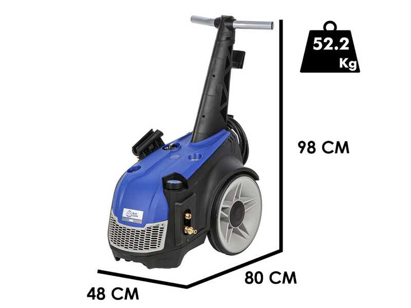 Annovi &amp; Reverberi Blue Clean 980 - Nettoyeur haute pression Professionnel &agrave; eau froide - Triphas&eacute; - 230 bar - 900 l/h