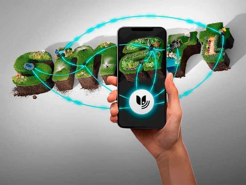 Gardena Smart SILENO Sense 400 - Robot tondeuse - Gestion avec l'application Gardena Smart - Sans installation