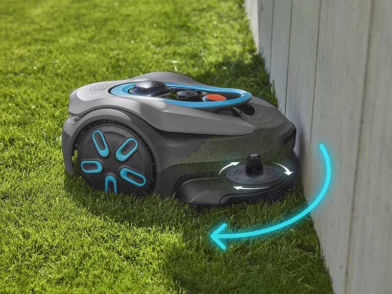 Gardena Smart SILENO Sense 400 - Robot tondeuse - Gestion avec l'application Gardena Smart - Sans installation