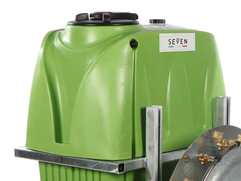 Seven Italy 400 - Atomiseur port&eacute; pour tracteur pour pulv&eacute;risation - Cuve 400 L - Pompe APS 71