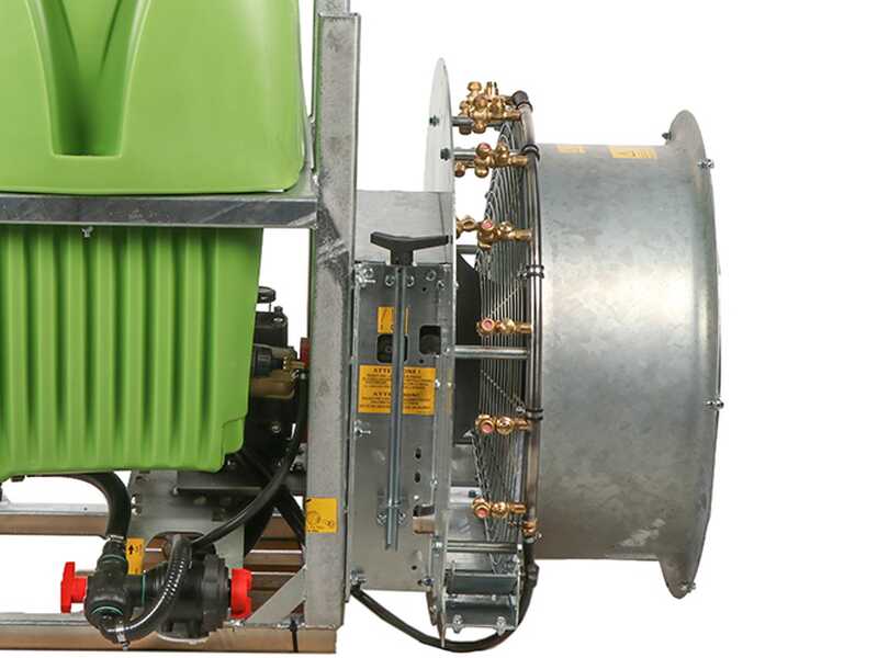 Seven Italy 400 - Atomiseur port&eacute; pour tracteur pour pulv&eacute;risation - Cuve 400 L - Pompe APS 71